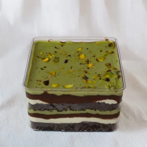 Pista Kunafa Chocolate Dream Cake
