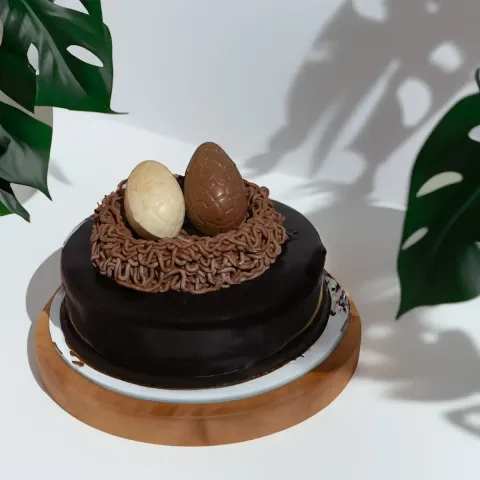 Rich Chocolate Truffle Cake