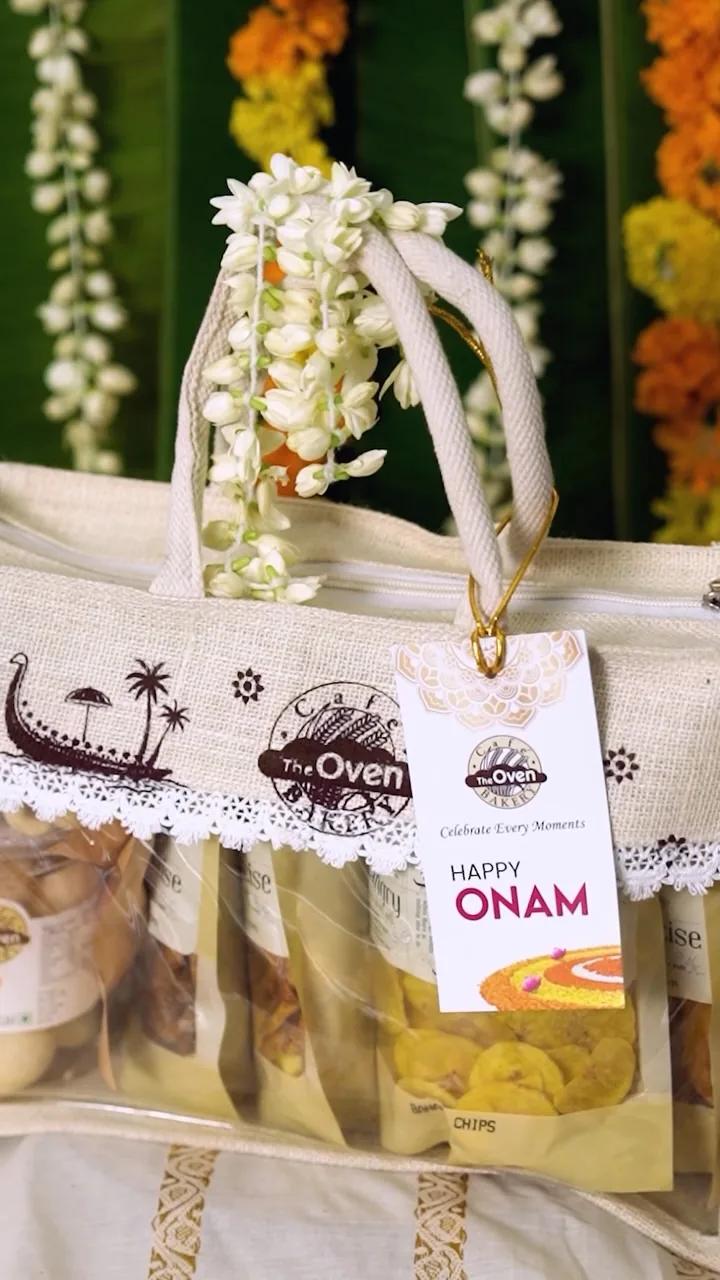 All your festive cravings, wrapped in one beautiful hamper! 🌸✨

Introducing the Oven Onam Crunch hamper, a curated mix of traditional Kerala snacks and premium sweet treats:

Banana Chips | Sharkara Upperi | Kerala Mixture | Jackfruit Chips | Ripe Banana Chips | Salted Cashew Nuts | Classic Nankhatai | Chocolate Coated Almonds

Crafted with nostalgia and authentic flavor, it’s the perfect addition to your celebrations, personal gifting, or corporate hampers. 💛

📞 Bulk & Corporate Orders: +91 98957 44413

🌐 Order Online at https://theoven.in/

🛵 Delivered across Kochi

📍 Available at all outlets: DH Road | Marine Drive | Thevara

#theovenkochi #onamspecial #onamhamper #onam2026 #keralasnacks 

The Oven Cafe & Bakery | Onam Hamper 2026 | Corporate Onam Hamper Order | Premium Hampers | Kerala Onam Delicacies | Cake Shop Kochi Delivery