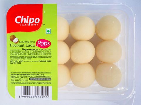 Coconut Ladu Pops 190g